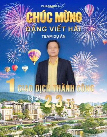 Mẫu chúc mừng Charmora City